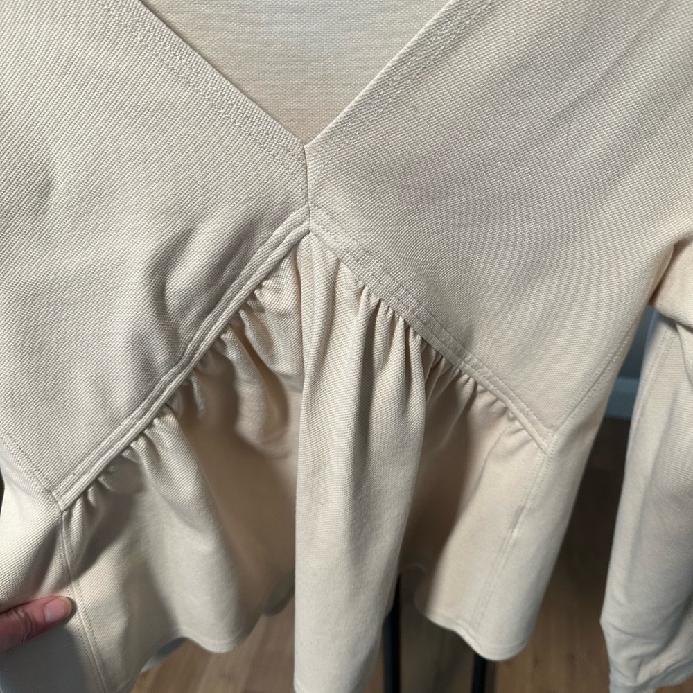 Rebecca Taylor Long Sleeve Trapeze Top - size medium - Picture 6 of 8